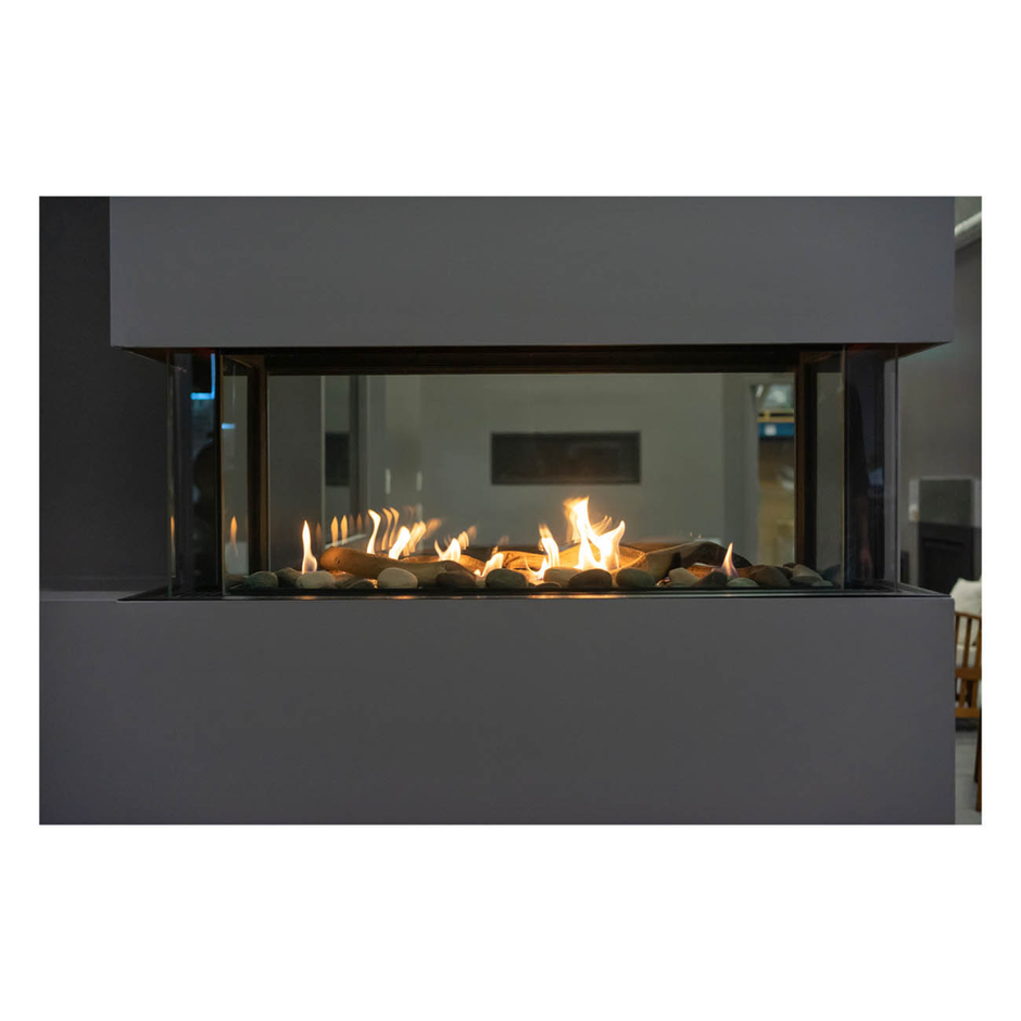 Lyon – 4 Sided See Through Gas Fireplace