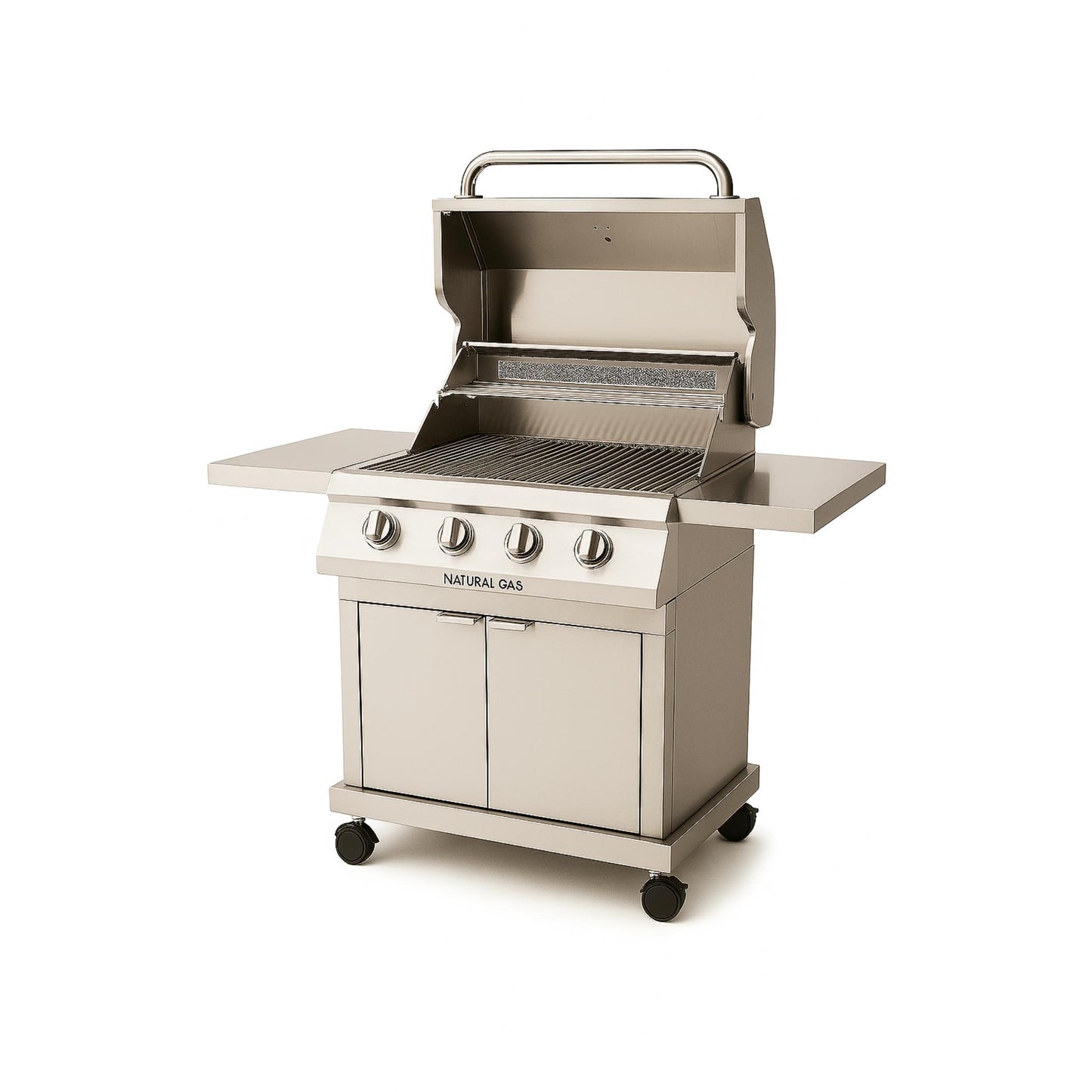 Luxx Habitat Elite Freestanding Natural Gas in Stainless Steel