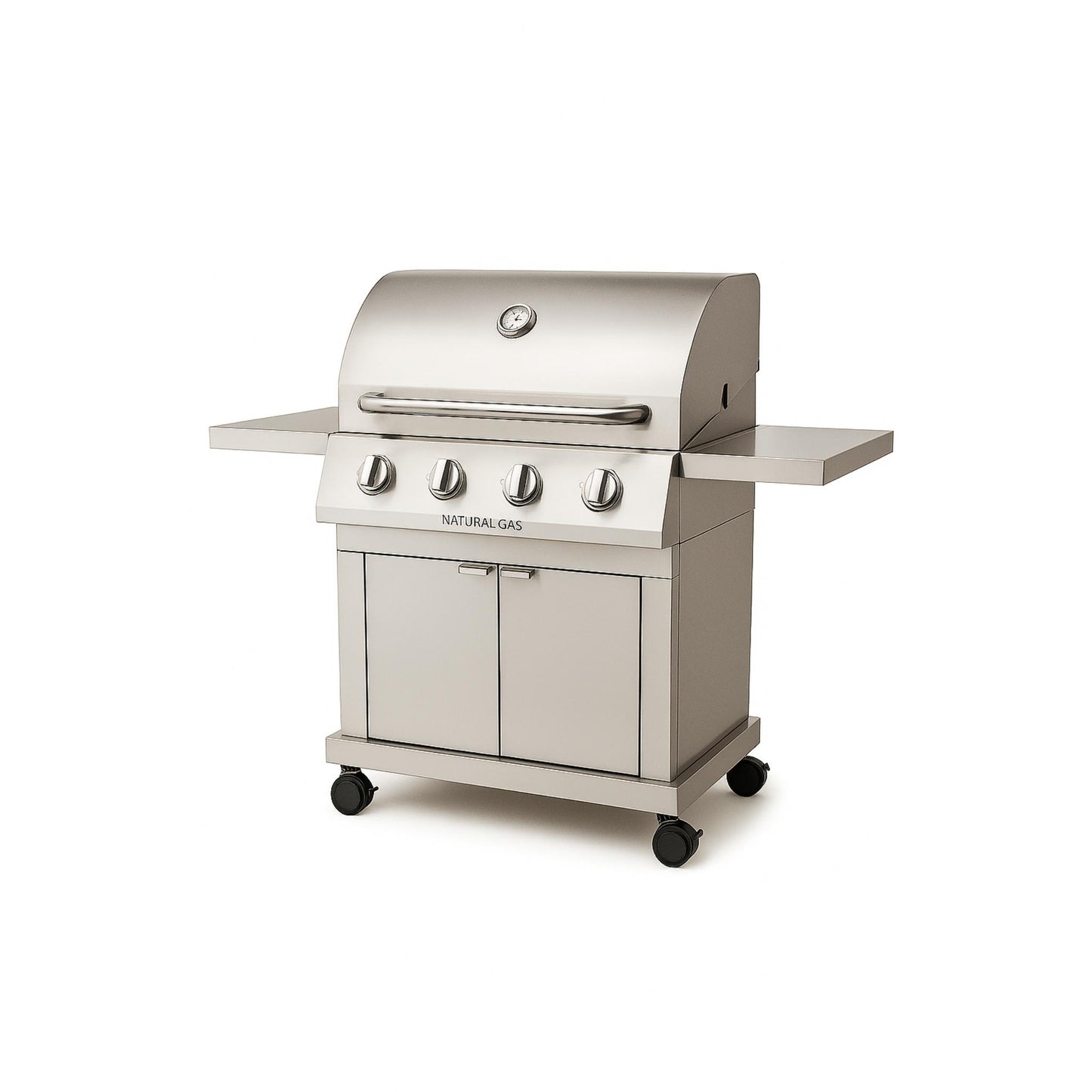 Luxx Habitat Elite Freestanding Natural Gas in Stainless Steel