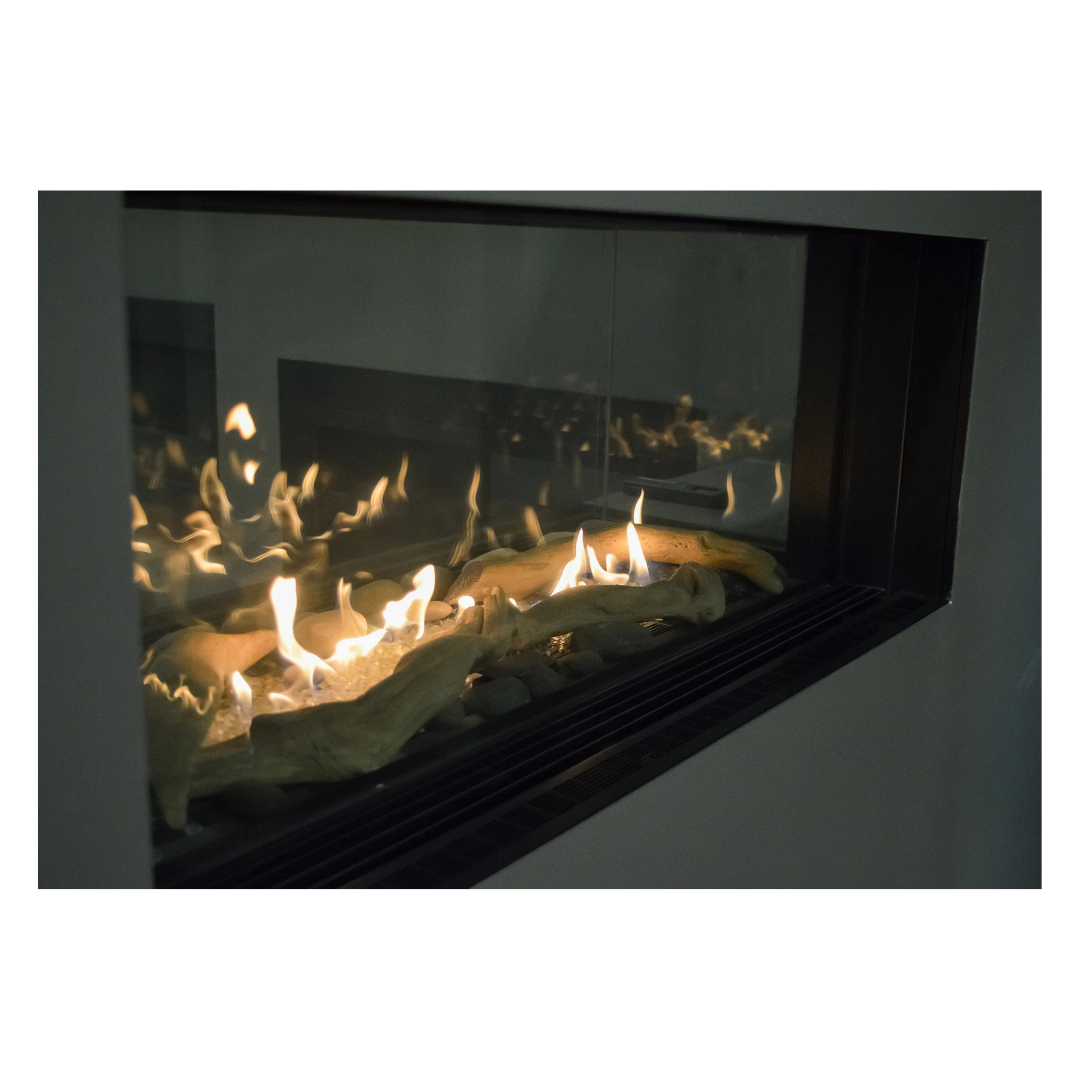 Lyon – 4 Sided See Through Gas Fireplace