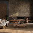 Toscana – 3 Sided Peninsula Gas Fireplace