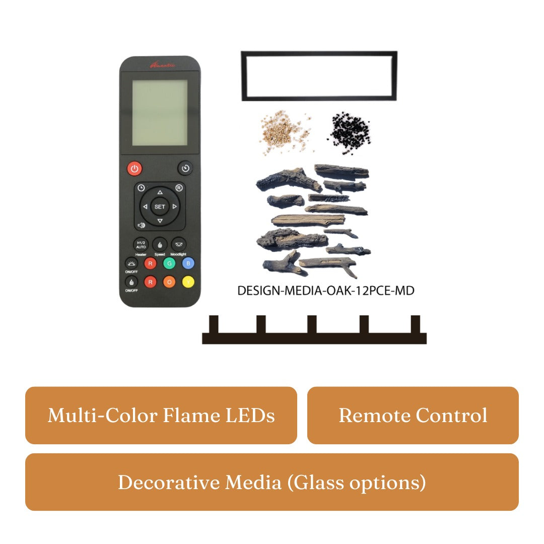 Remii-WM Lumina – Electric Fireplace