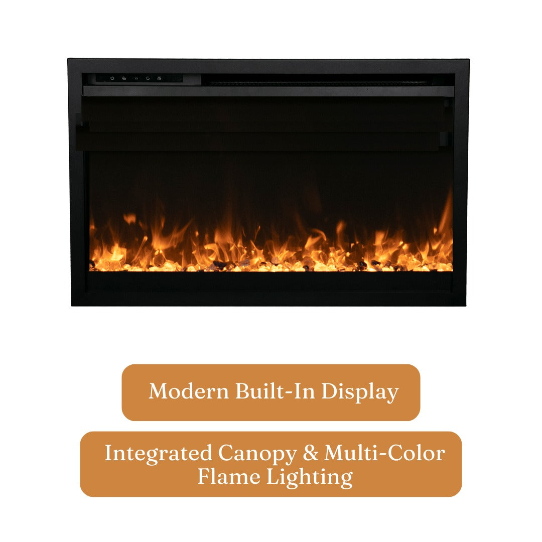 Amantii TRD Xtra Slim Electric Fireplace