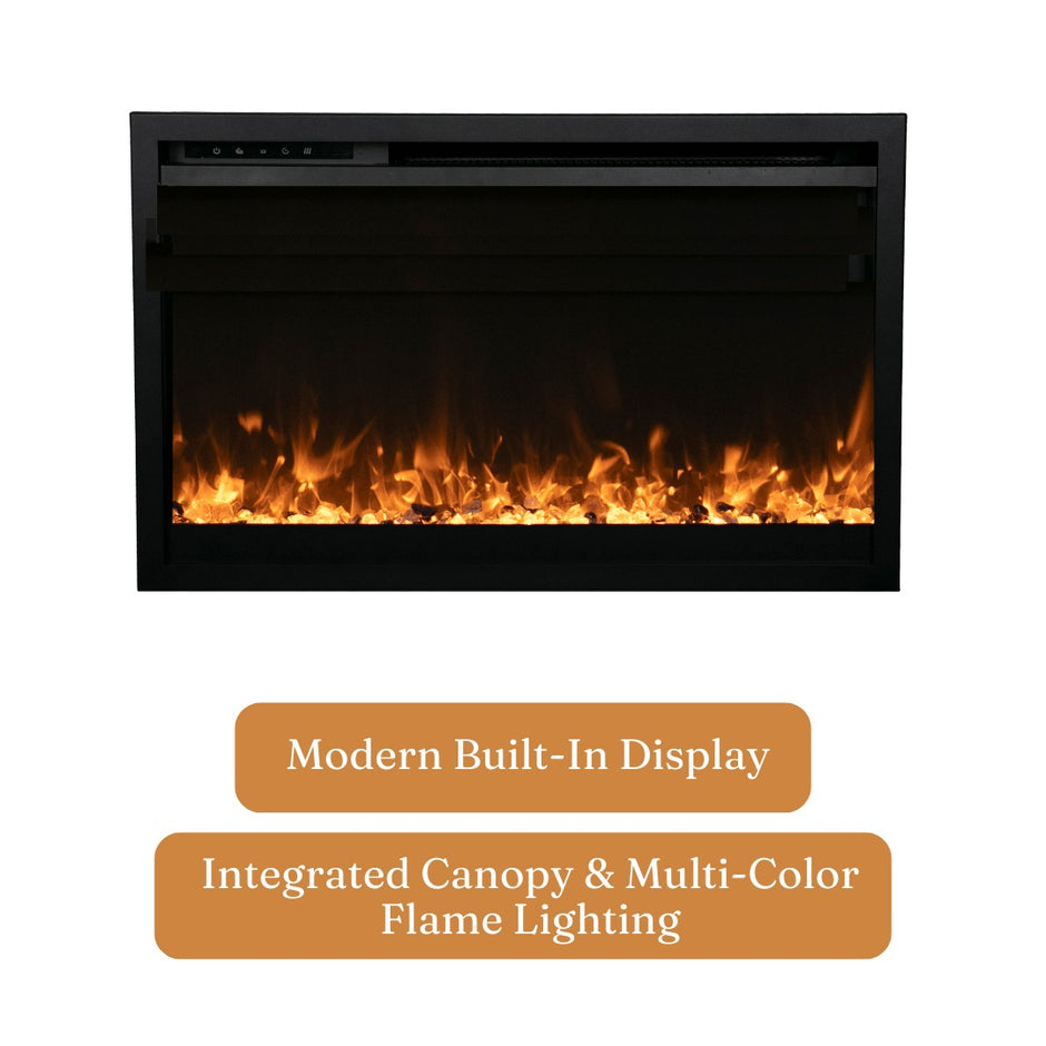 Amantii TRD Xtra Slim Electric Fireplace