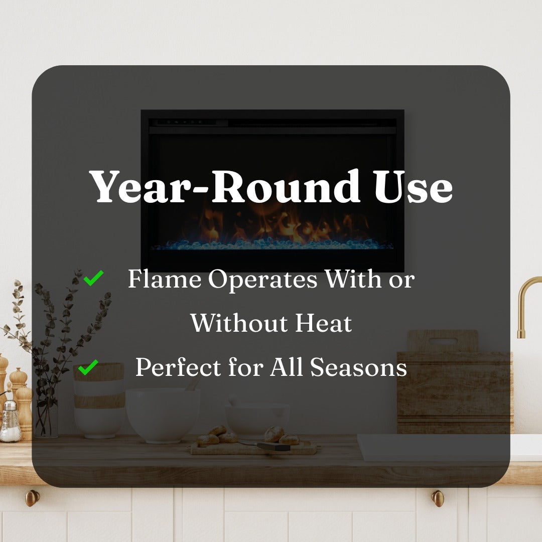 Amantii TRD Xtra Slim Electric Fireplace