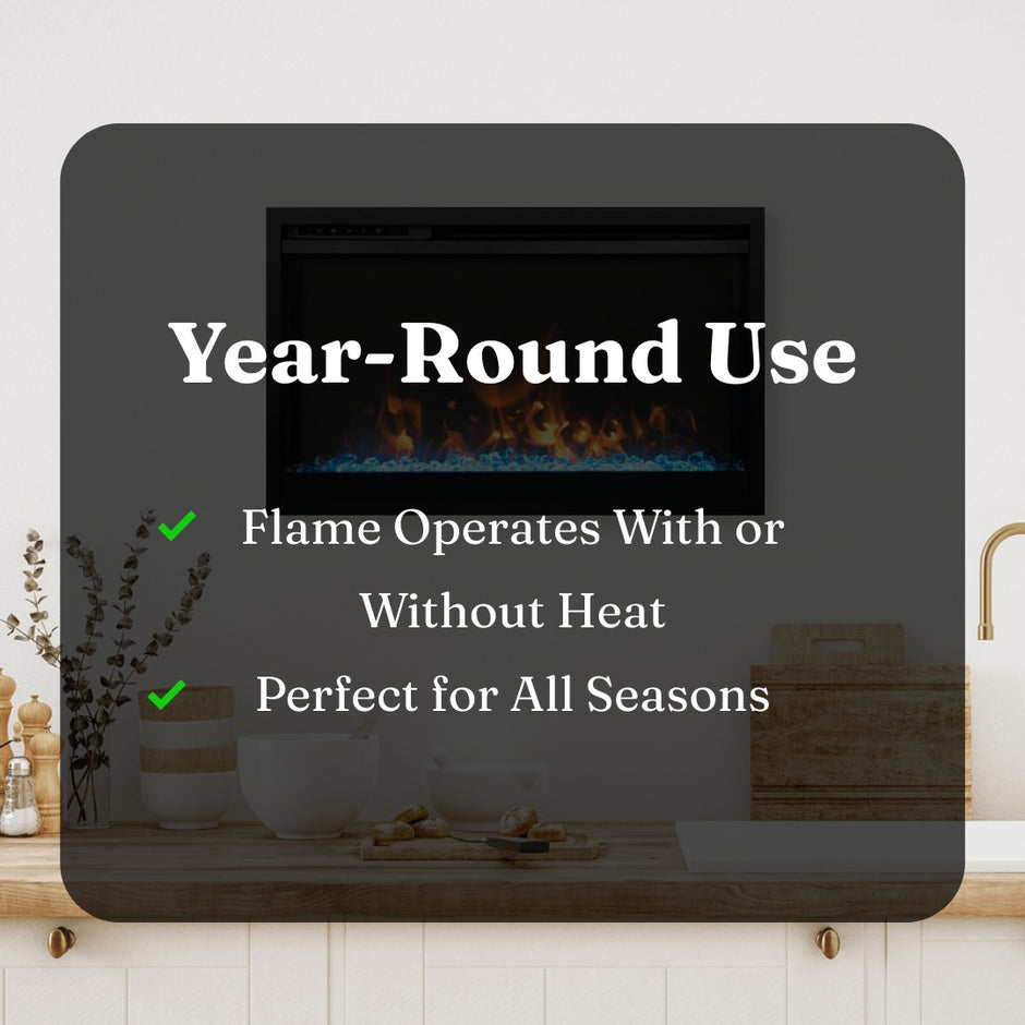 Amantii TRD Xtra Slim Electric Fireplace