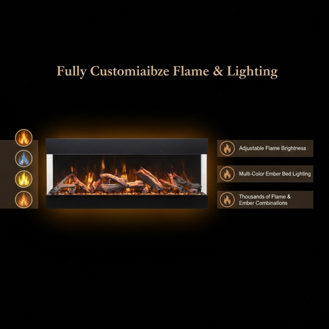 Amantii TruView Bespoke Electric Fireplace
