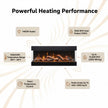 Amantii TruView Bespoke Electric Fireplace