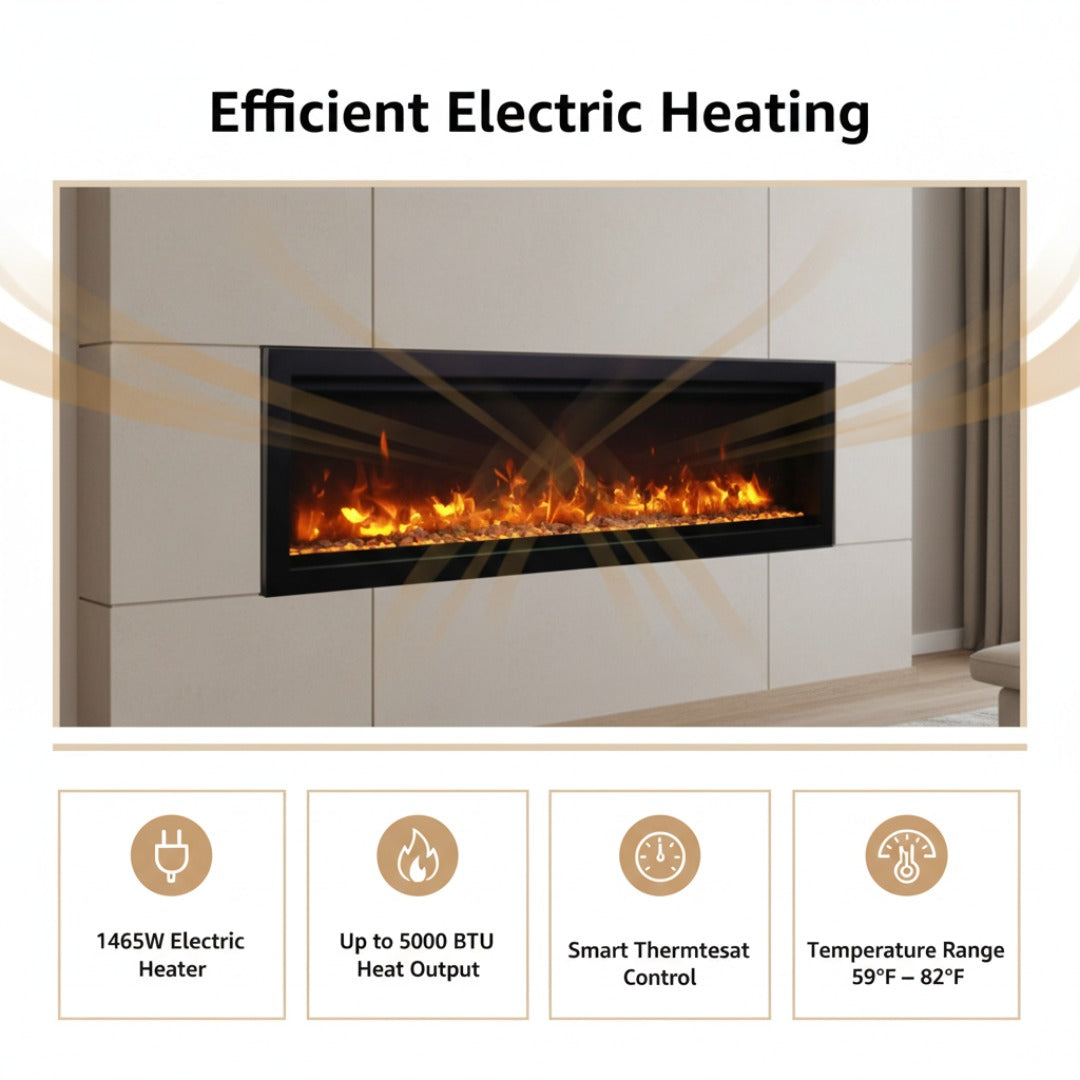 Amantii Symmetry Bespoke Electric Fireplace