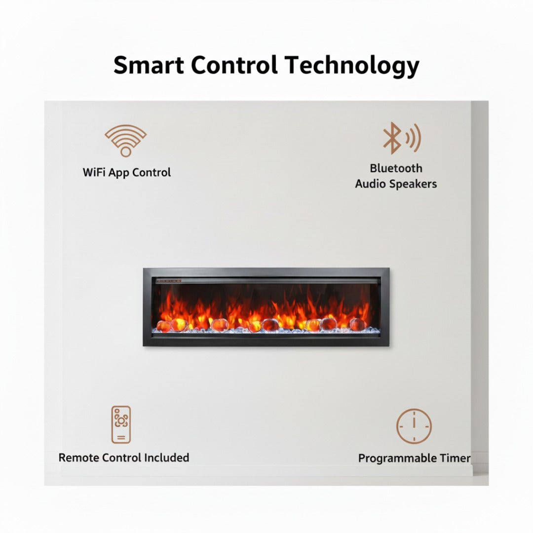 Amantii Symmetry Bespoke Electric Fireplace