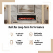 Amantii Symmetry Bespoke Electric Fireplace