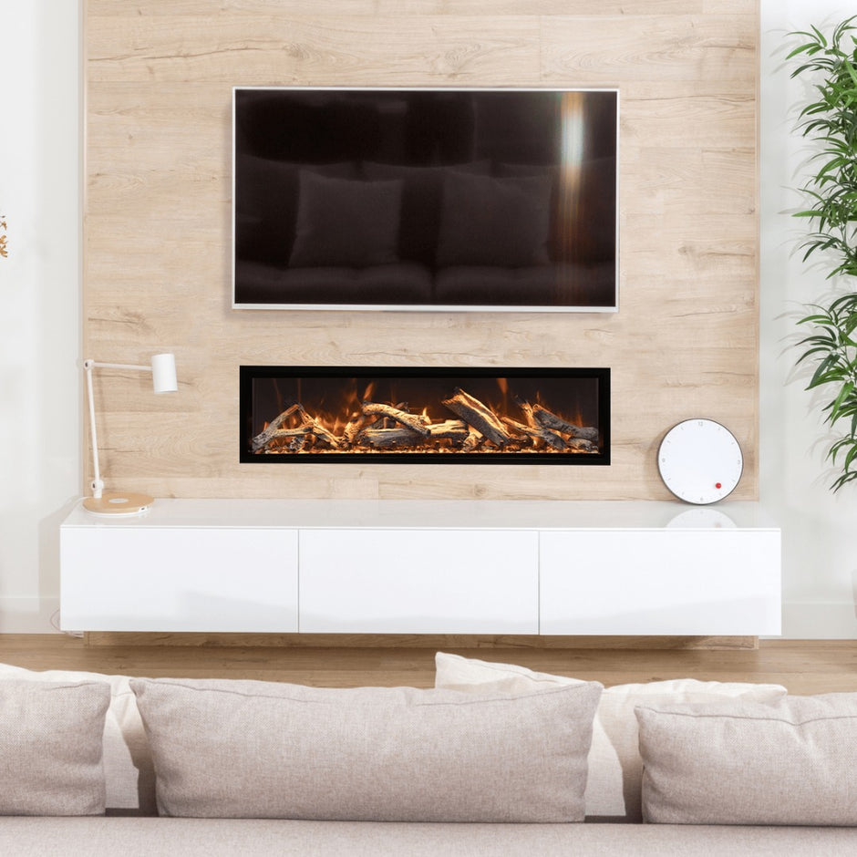 Amantii Symmetry Bespoke Xtra Tall Electric Fireplace