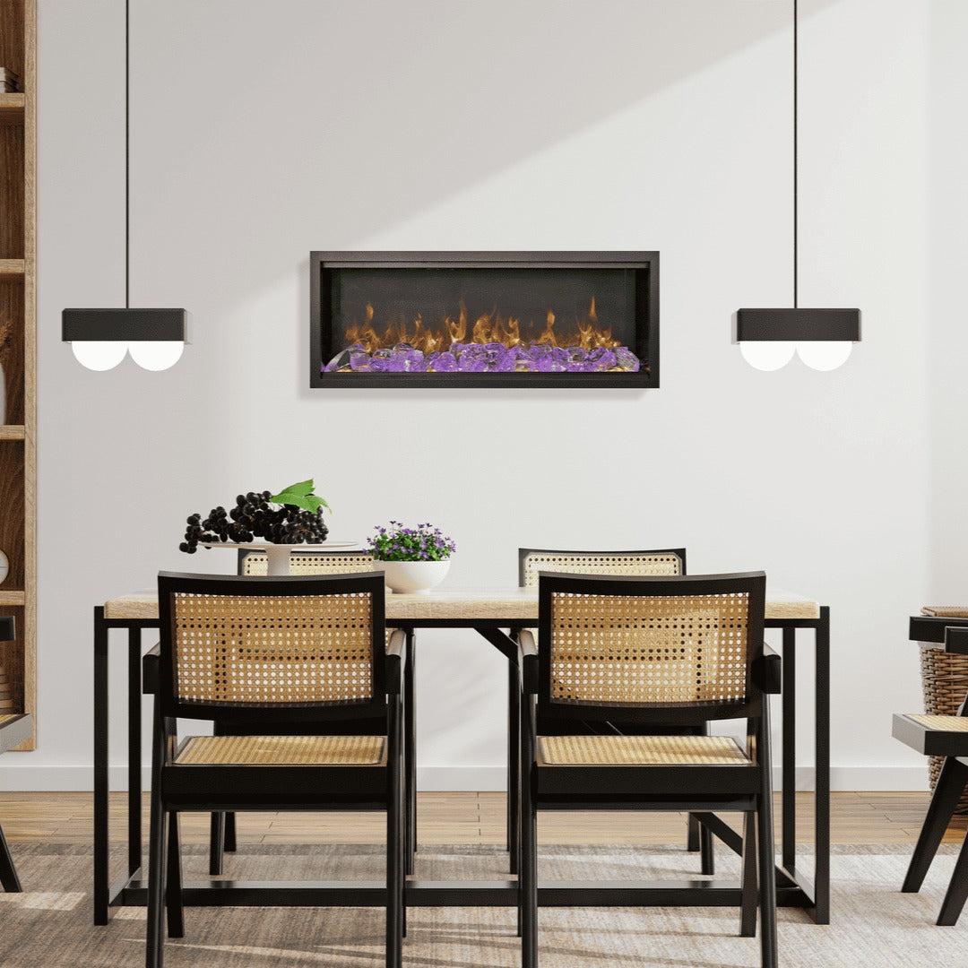Amantii Symmetry Bespoke Xtra Tall Electric Fireplace