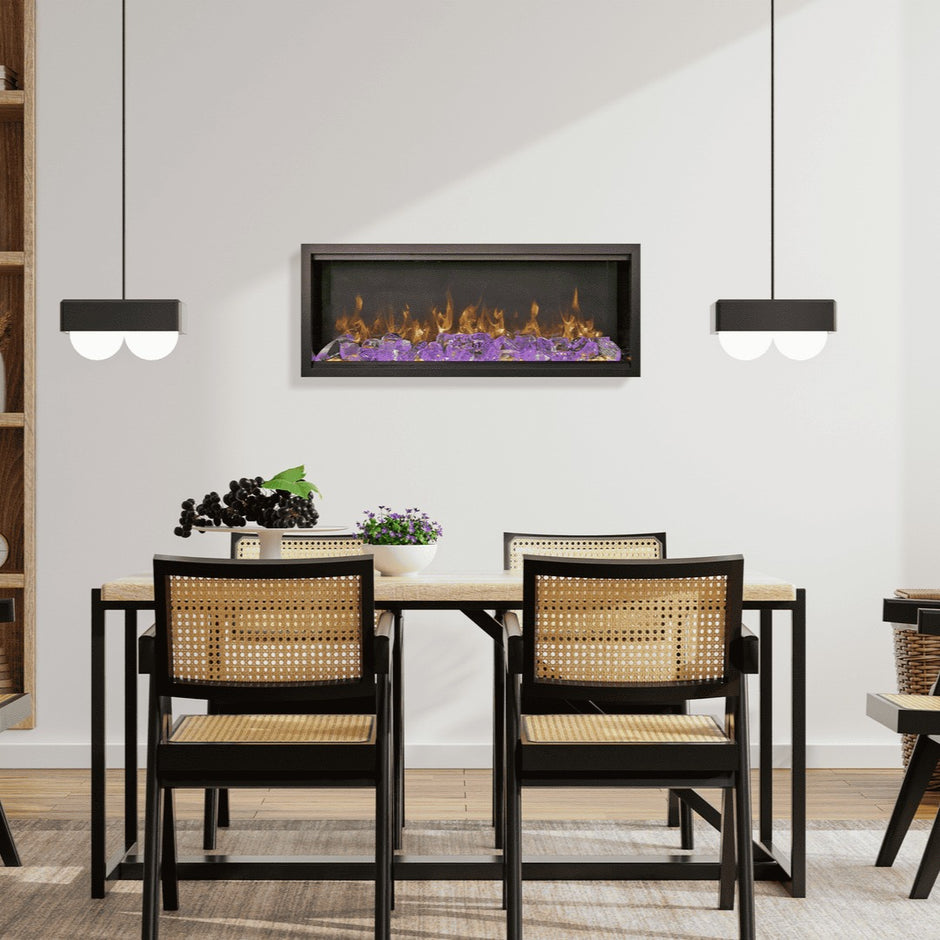 Amantii Symmetry Bespoke Xtra Tall Electric Fireplace