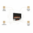 Amantii Symmetry Bespoke Xtra Tall Electric Fireplace