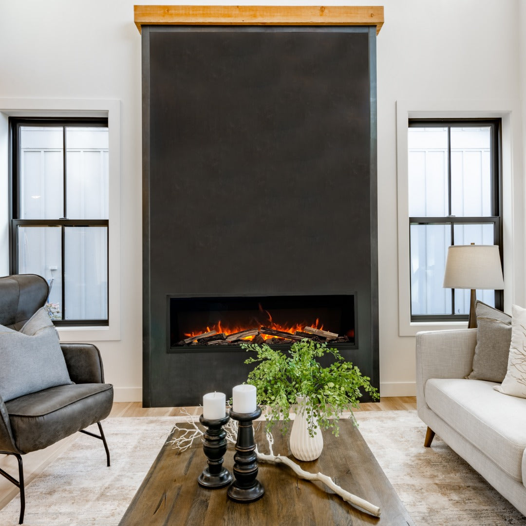 Amantii Symmetry Bespoke Xtra Tall Electric Fireplace