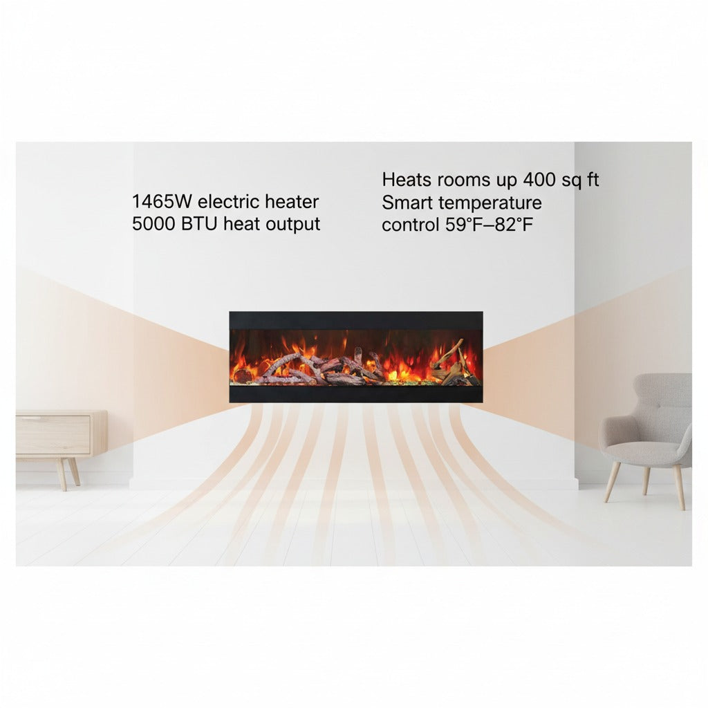 Amantii TRD Electric Fireplace