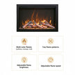 Amantii TRD Electric Fireplace