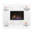 Amantii TRD Bespoke Electric Fireplace