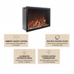 Amantii TRD Bespoke Electric Fireplace