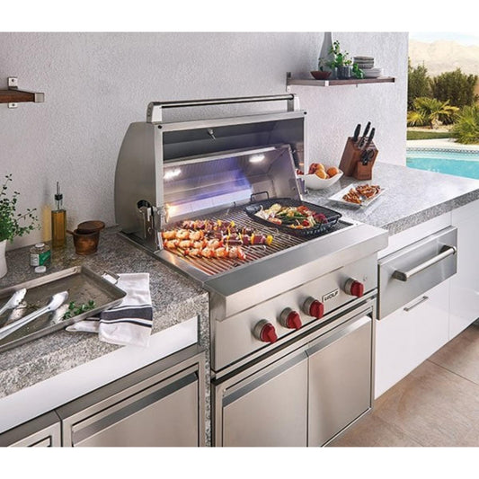 Luxx Habitat Steeletto Built-In Liquid Propane Gas Outdoor Grill